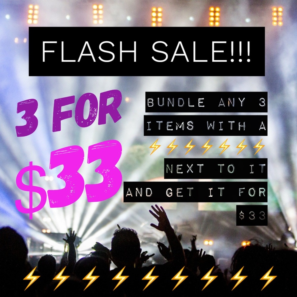 FLASH SALE!!!
